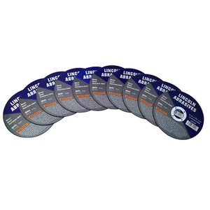 Confezione da 10 dischi da taglio 4-1/2"" 1/16"" ruota di taglio 4,5 acciaio inox e metallo - Foto 1 di 5