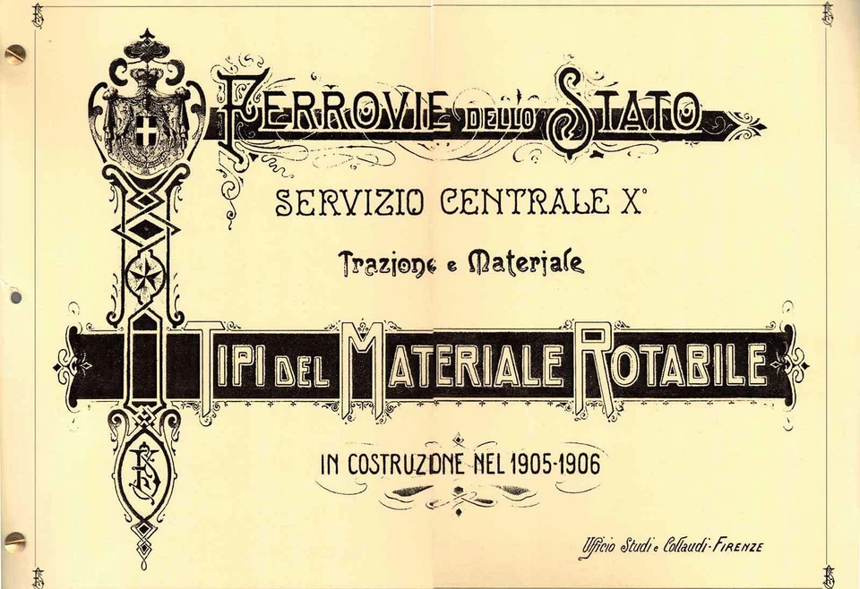 Ferrovie dello Stato TIPI DEL MATERIALE ROTABILE - Panconesi 2008 - Immagine 1 di 1