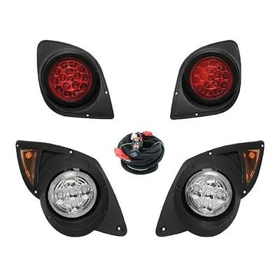 Yamaha G29 Drive Golf Cart LED Headlight & Tail Light Kit (2007-Up) Gas & Elec.