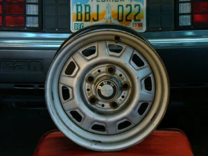 BMW 528i 530i 14" Wheel OEM STEEL RIM 1972-1981 GENUINE 36111117251 - Picture 1 of 6