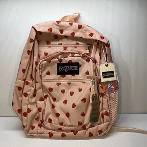 JanSport Big Student 17,5" Strawberry Shower XL Laptop Schulrucksack Tasche - Bild 1 von 18