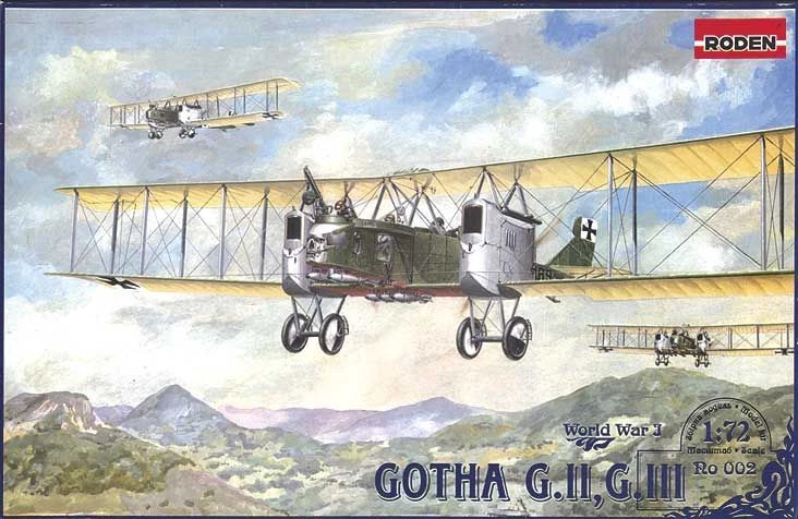 Roden 002 - 1:72 Gotha G.Ii-G.iii - Nuovo - Immagine 1 di 1