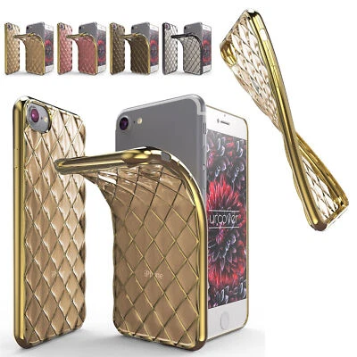 Urcover® Custodia Diamond Trasparente | Cover Case Scocca TPU Vetro Protettivo  - Immagine 1 di 4