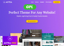 Astra AGENCY BUNDLE-Astra Pro Theme-Latest Version-Starter Pro Features-GPL+GIFT
