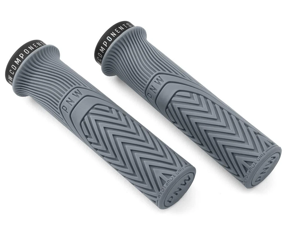 PNW Components Loam Mountain Lock-On Grips (Cement Grey) - Image 1 of 2