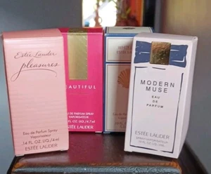 Estee Lauder Travel Exclusive Fragrance Collection Purse Spray Lot Of 4 Perfume - Picture 1 of 13
