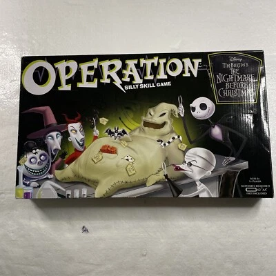 Operation: Disney Tim Burton’s Pesadilla antes de Navidad juego de mesa COMPLETO Foto 1 de 4