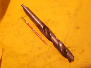 4 MORSE TAPER x 1-23/64" DRILL BIT lathe mill mt tool CLE FORGE USA - Picture 1 of 3