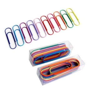 1 Stück paper clip Büroklammer Bunt Zufällige Farbe Büroklammer BüroklammerA3D4 - Imagen 1 de 6