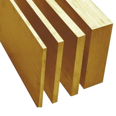 Messing Flachmaterial Messing Flachstange Messing Brass Flat Plain 15-32mm Dicke - Bild 1 von 2