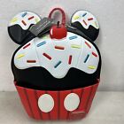 NWT Loungefly Exclusive Mickey Mouse Sprinkle Cupcake Cosplay Mini Backpack