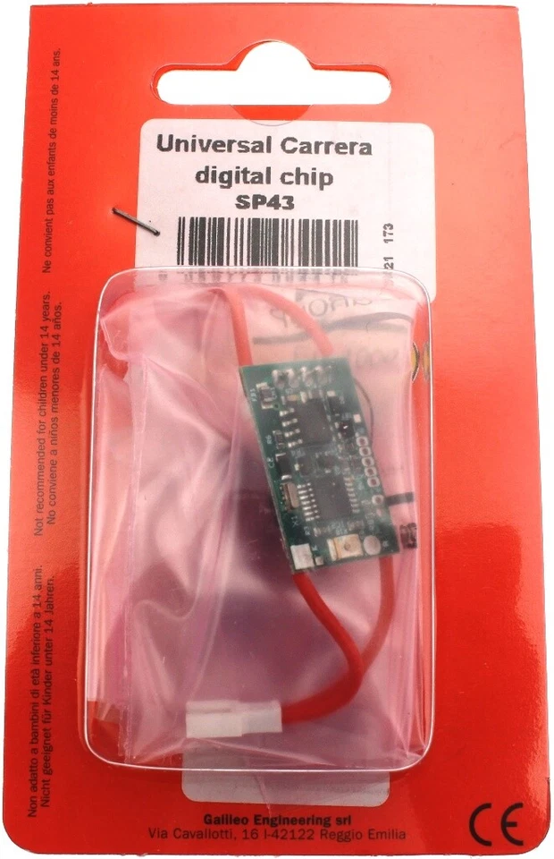 Slot.it SISP43 Slotcar-Digitaldecoder für Betriebssystem CARRERA Digital D132 - Bild 1 von 1