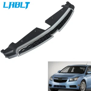 LABLT Front Bumper Upper Grille Chrome Honeycomb Grill For 2011-2014 Chevy Cruze - Picture 1 of 9