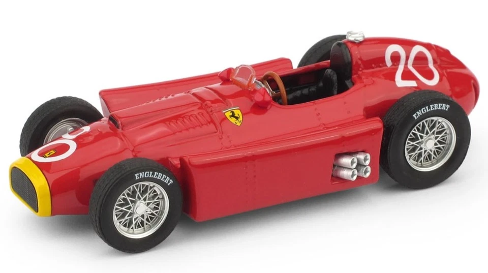 FERRARI D50 GP MONTECARLO 1956 JUAN MANUEL FANGIO R127 BRUMM Made in Italy - Immagine 1 di 1