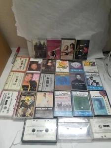 Big 80s Various Artist Cassette Lot. Vintage. Earth Wind Fire, Luther Vandross - Picture 1 of 7