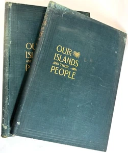 1899 Our Islands & Their People Hawaii Culture William Bryan Hardcover 2 Volume - Picture 1 of 23