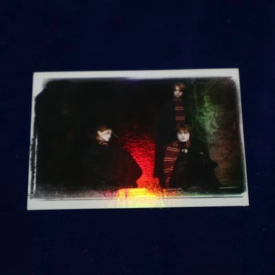 Harry Potter Artbox Card Memorable Moments Box Topper BT 4 Harry Ron Hermione - Image 1 of 4