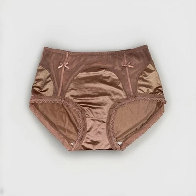 Braguita Rosa Champagne, Nylon Mezcla Encaje Ribete Algodón Refuerzo XL Arcos Nuevo Foto 1 de 4