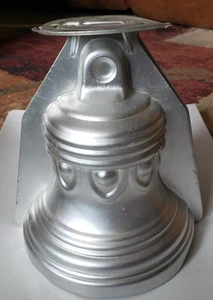 Molde para hornear Wilton Bell 1971 Navidad/Campana/Molde para pastel de boda - Imagen 1 de 9