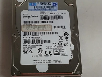 Lot of 2 Toshiba HP AL14SEB090N 900 GB SAS 3 2.5 in Enterprise Drive - Image 1 of 4