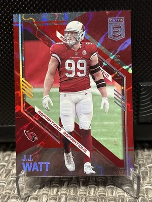 Panini Donruss Elite 2021 - J.J. Watt #60 Aspirations Shimmer/499 Foto 1 de 3