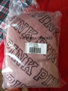 NEW Victoria's Secret Pink 50" x 60" Dorm Sherpa Blanket Soft Begonia - Picture 1 of 1