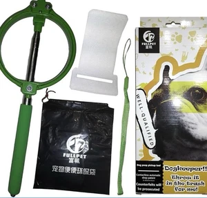 Fullpet Poopoo Scooper Pet Waste Picker No Bending Clean up Long Handle - Picture 1 of 3
