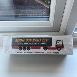 Leyland DAF FT85CF Curtainside Davena H345 Eddie Stobart Ltd ATLAS Edition  - Bild 1 von 3
