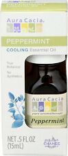NEW Aura Cacia Aromatherapy Essential Oil Peppermint Boxed Oil 0.5 oz
