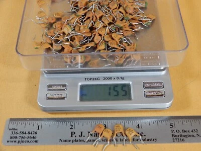 RMC 120pf 20% Z5F??电压老式陶瓷圆盘电容器数量 155 NOS — 第 1/4 张图片