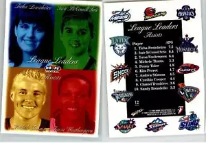 League Leaders 1999 WNBA Hoops SkyBox Assists #12 - Picture 1 of 1