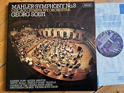 SET 534-5 Mahler Symphony No. 8 Solti 2 LP box - Image 1 of 3
