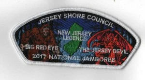 2017 National Scout Jamboree Jersey Shore Council White Bdr. JSP - Picture 1 of 1