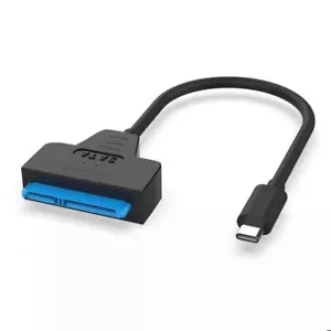 SATA to USB Type C Adapter Cable Converter for Laptop Connect 2.5 " SSD HDD Hard - Picture 1 of 1
