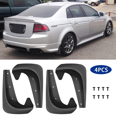 For Acura TL 4PCS Front Rear Mud Flap Splash Guards Splashguard Mudflaps Fender Foto 1 de 4