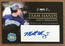 Matt Mangini 2007 Tristar Prospects Plus Farm Hands Autograph Rookie #FH-MM2 