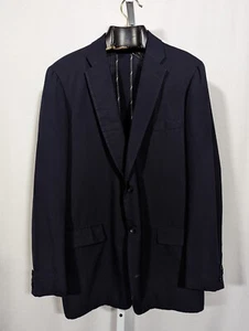 Chipp NYC Vintage 1940s Stripe Blazer Jacket USA Rockabilly 40 Mid Century - Picture 1 of 9