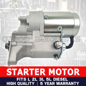 Starter Motor for Toyota Hilux LN56R LN65R LN85R 2.4L Diesel 2L 01/84 - 12/91 - Picture 1 of 9