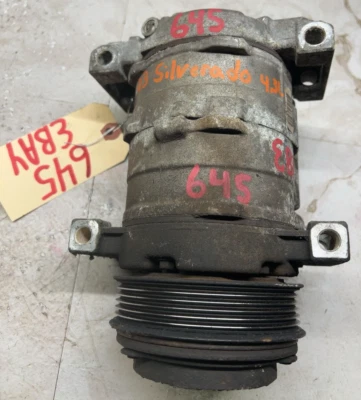 2003-2010 SILVERADO SIERRA 1500 2500 3500 A/C Pump Air Conditioning Compressor - Image 1 of 4