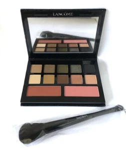 Lancome Color Design Eye Shadow & Blush Palette in GLOW With Free Lancome Brush - Picture 1 of 3