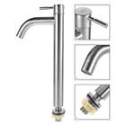 Stainless Steel Kitchen Faucet Single Handle Pull Out Brushed Nickel