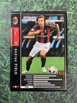 Panini WCCF 2010-11 Andrea Pirlo Milan Football Soccer card - Image 1 of 2