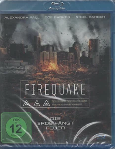 Firequake Die Erde fängt Feuer BluRay NEU Alexandra Paul Zoe Barker Nigel Barber - Picture 1 of 2