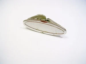 VINTAGE TIE CLIP SWANK TIE BAR SIMPLE DESIGN MAD MEN STYLE SILVER TIE CLASP - Picture 1 of 1