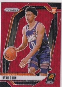 Panini Prizm NBA 2024-25 No. 258 Ryan Dunn Rookie Red Wave Prizm - Picture 1 of 2