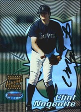 2002 (MARINERS) Bowman's Best Blue #132 Clint Nageotte AU