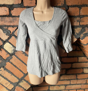 BLOOMING MARVELLOUS - Maternity Womens Lovely Grey Tunic, Size Small (8)