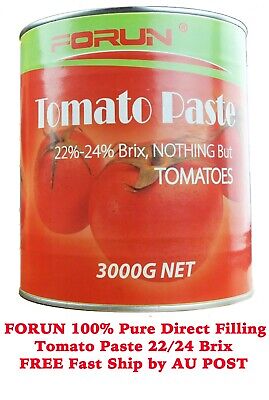 FORUN Pure Tomato Puree/Paste -Fresh Red,the BEST TOMATO PASTE You Should Try • 19.99$