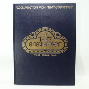 That's Entertainment Songbook Sheet Music Hardcover 1974 Photos Movies - Picture 1 of 24
