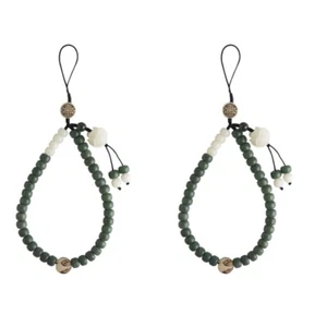 Set of 2 Mobilfunkanhänger Telefonzubehör Charme Für Handyhüllen - Zdjęcie 1 z 12